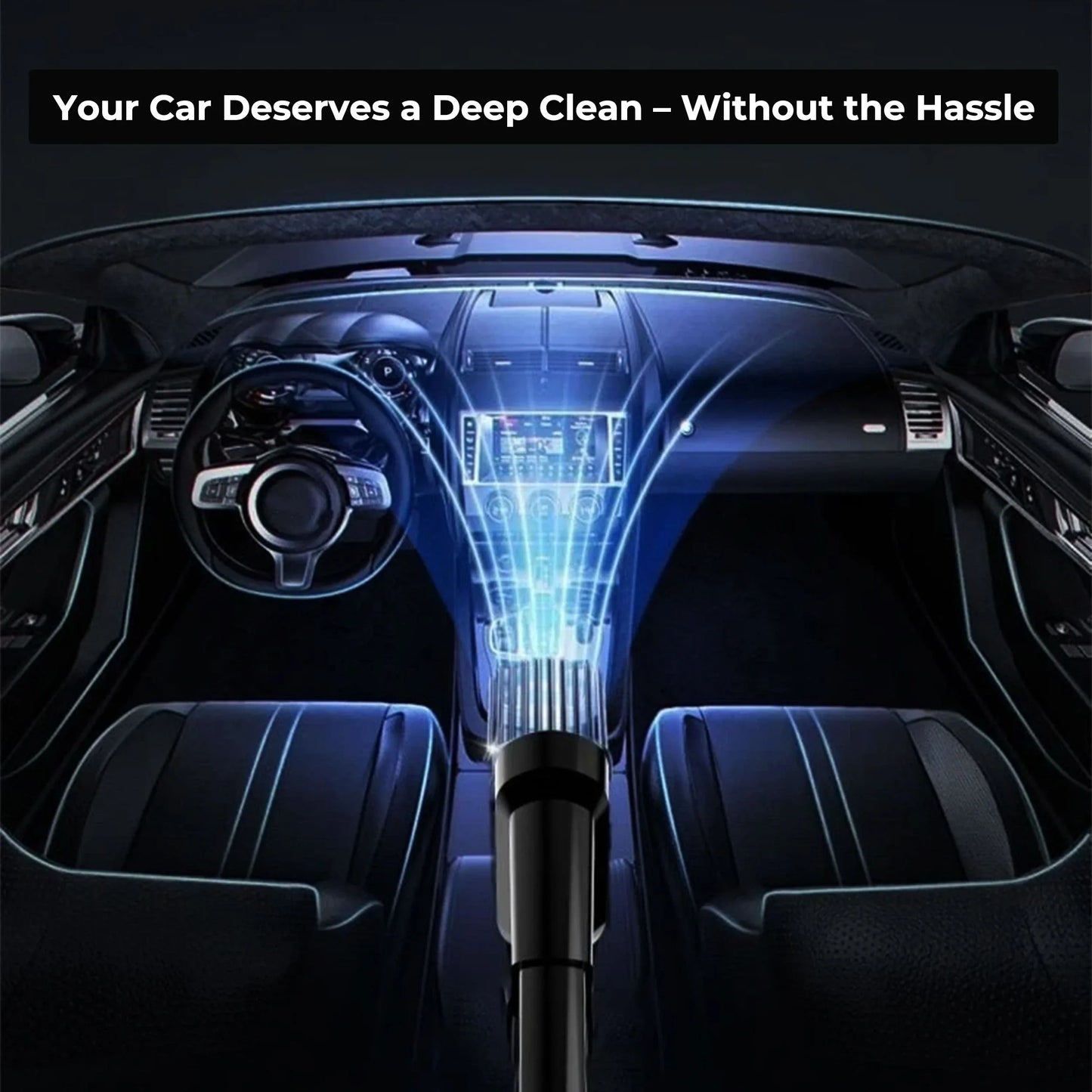 Cordless Car Vacuum Cleaner | Compact, Ultra-Light & Powerful Suction for Home and Auto Cleaning