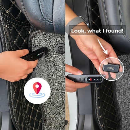 Smart Camera and GPS Detector | Compact, Powerful Device for Locating Hidden Cameras and Audio Bugs