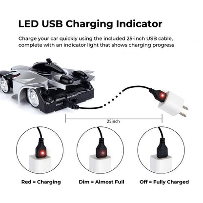RC Wall Climbing Car Toy | Gravity-Defying, Suction Technology for Thrilling Stunts and Action Play