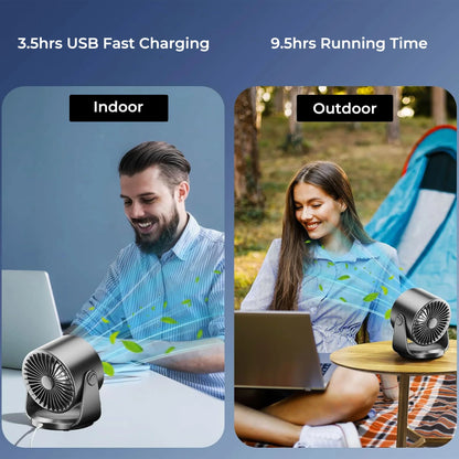 Turbo Cool Air Conditioner | Ultra-Powerful, Whisper-Quiet & Compact for Home, Office & Car Use