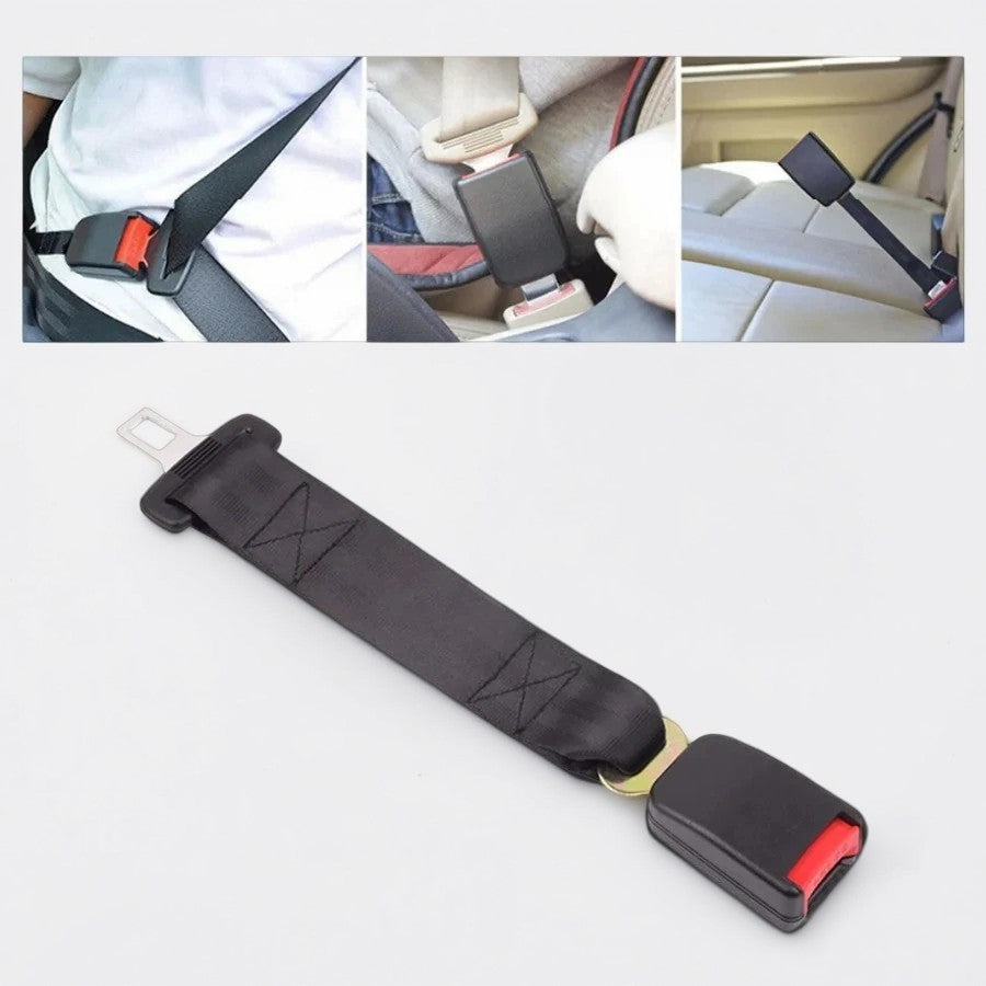 Universal Seat Belt Extender | Tool-Free Installation, Compatible with Booster Seats & Ideal for Larger Passengers