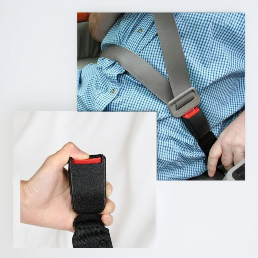 Universal Seat Belt Extender | Tool-Free Installation, Compatible with Booster Seats & Ideal for Larger Passengers