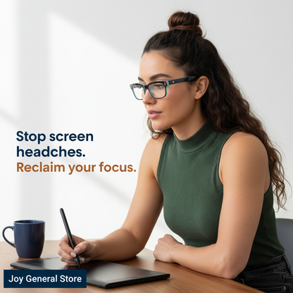 Clarity Blue Glasses - Blue Light Blocking Screen Glasses | With UV Protection - Reduces Eye Strain - Improves Sleep Quality - Relieves Eye Fatigue