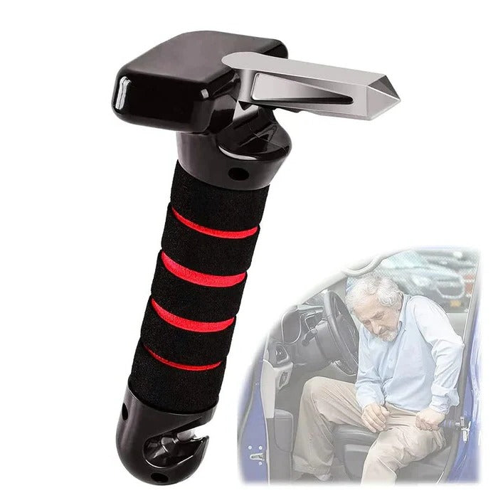 Elderly Car Door Assist Handle | Ergonomic Non-Slip Grip & Built-In Sa ...