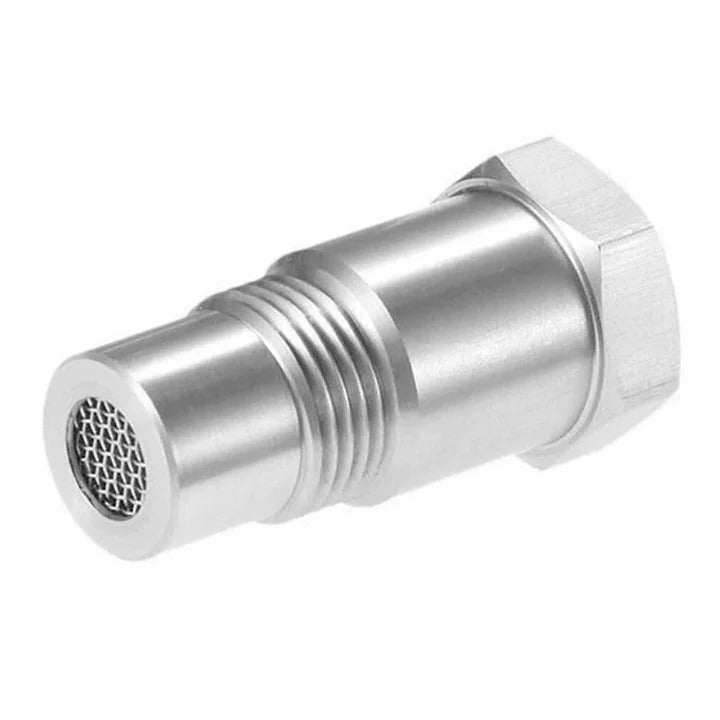 Car O2 Sensor Adapter | M18*1.5 Thread, Built-in Mini Catalytic Converter for Off-Road Use