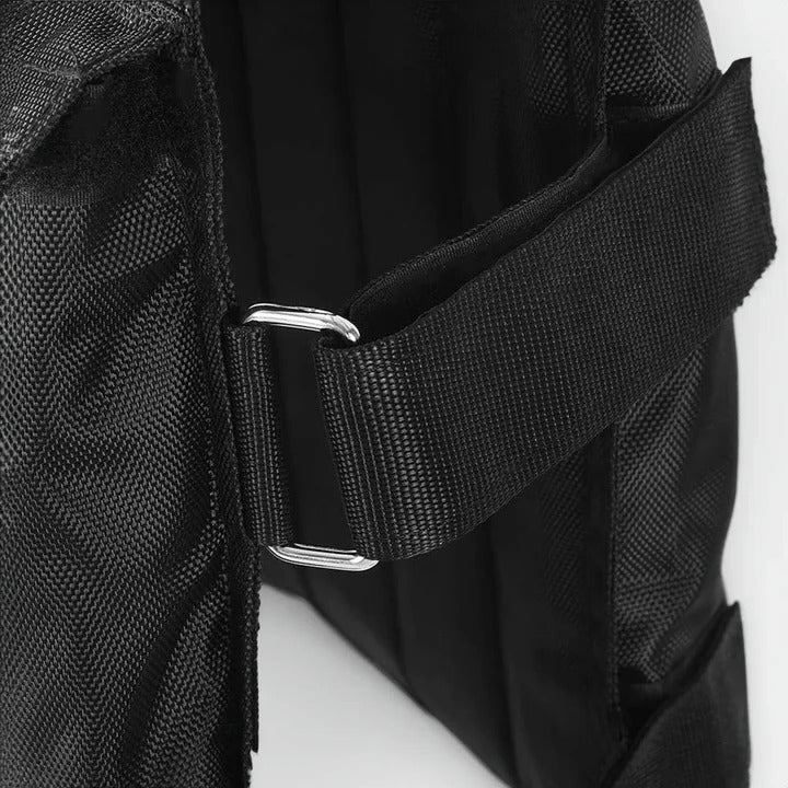 110-Pound Adjustable Exercise Weighted Vest | Customizable Fit for Strength Training, Cardio & CrossFit Workouts