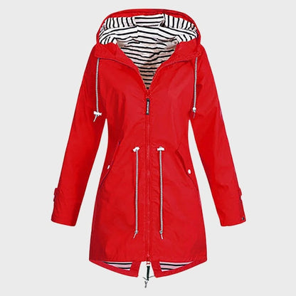 Long Rain Jacket For Women