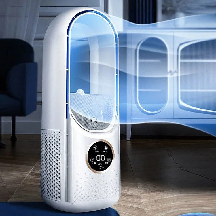 Blade-Free Silent Portable Air Conditioner | USB-Powered, Compact & Ideal for Home and Office Use