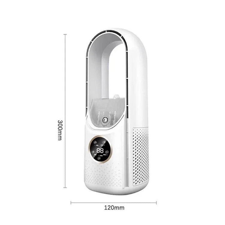 Blade-Free Silent Portable Air Conditioner | USB-Powered, Compact & Ideal for Home and Office Use