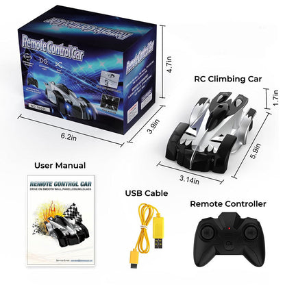 RC Wall Climbing Car Toy | Gravity-Defying, Suction Technology for Thrilling Stunts and Action Play