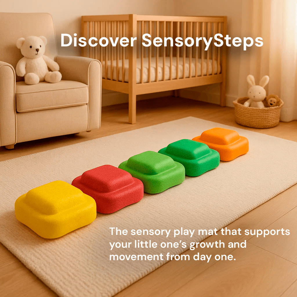 Sensory Childrens Stepping Stones - Enhance Coordination & Imagination | Sensory Toys