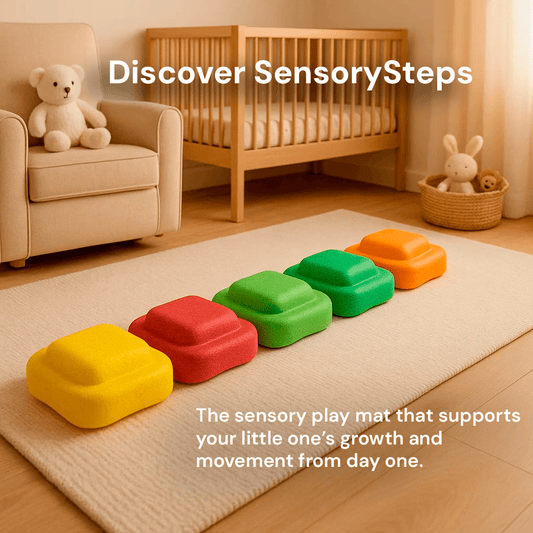 Sensory Childrens Stepping Stones - Enhance Coordination & Imagination | Sensory Toys