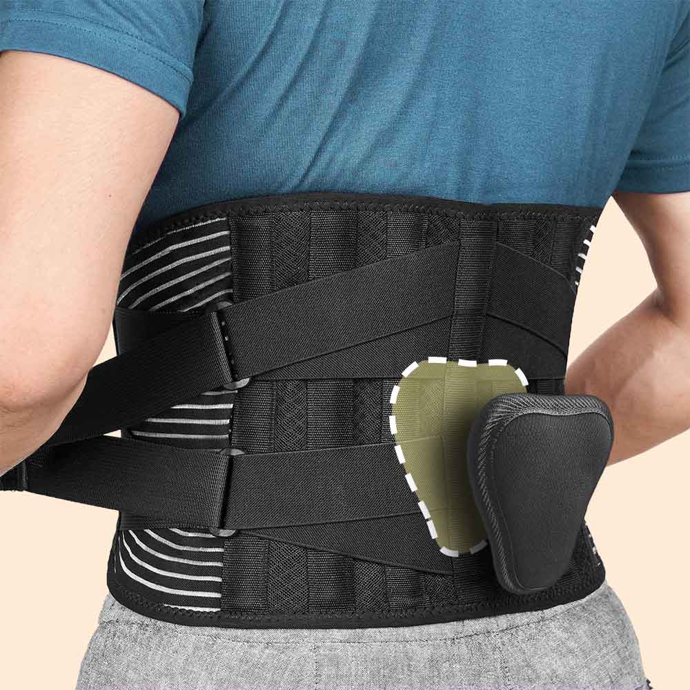Lumbar Back Braces for Lower Back Pain | Stronger Pain Relief & Flexible Comfort for Lower Back Pain Relief