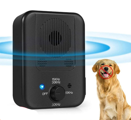 Pain-Free Anti-Barking Device for Dogs - Ultrasonic Bark Control Trainer with Adjustable Sensitivity