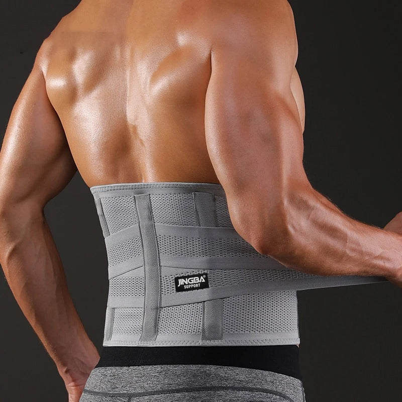 Lumbar Support Back Brace | Adjustable Stabilizing, Breathable & Low-Profile for Chronic Back Pain Relief