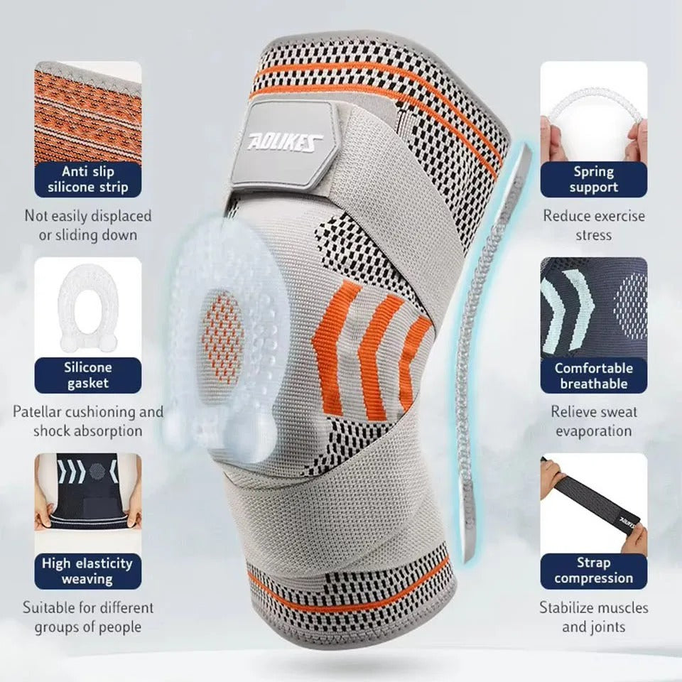 Hinged Knee Brace with Lateral Joint Splints | Supports Slight Instability, Arthritis & Osteoarthritis for Active Recovery