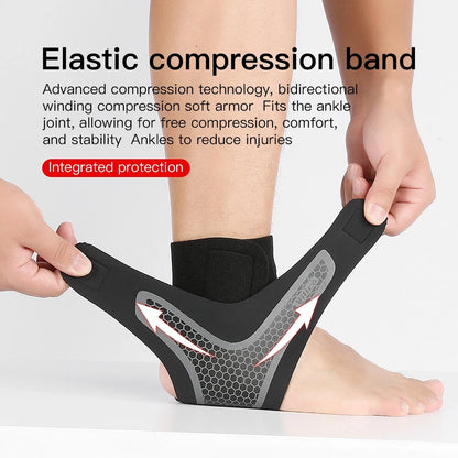 Orthopedic Ankle Brace | MalleoTrain with Compression Pads for Injury Recovery and Swelling Relief - ankle braces and supports