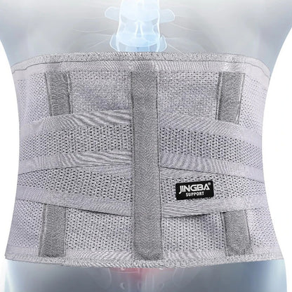 Lumbar Support Back Brace | Adjustable Stabilizing, Breathable & Low-Profile for Chronic Back Pain Relief