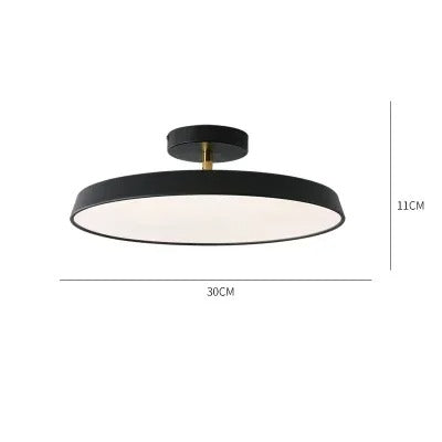 Adjustable LED Ceiling Lamp with Modern Design for Living Room & Home Office Lighting