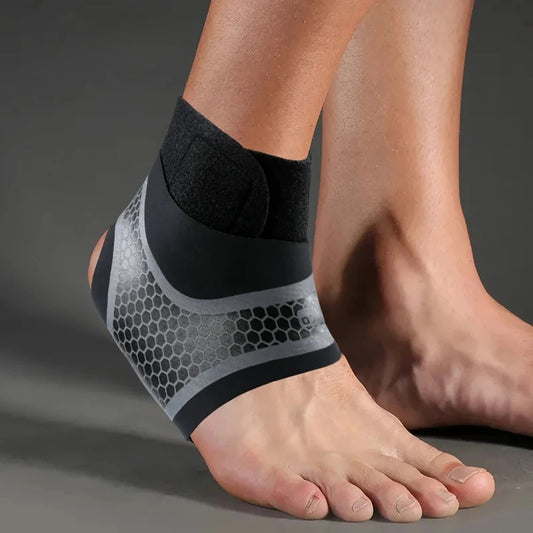 Orthopedic Ankle Brace | MalleoTrain with Compression Pads for Injury Recovery and Swelling Relief - ankle braces and supports