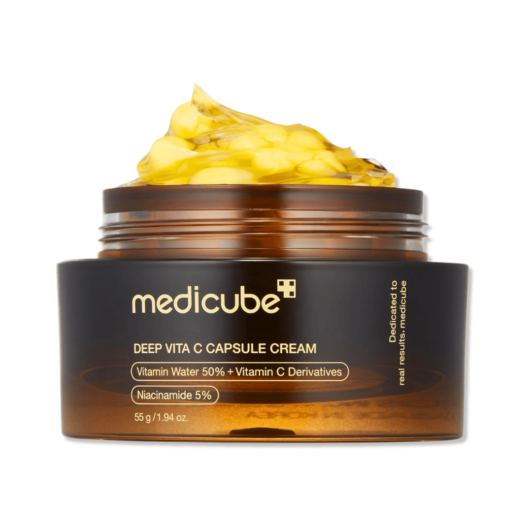 Deep Vita C Capsule Cream | High-Potency Vitamin C for Brightening & Dark Spot Correction on All Skin Types Medicube Best korean Vitamin c serum