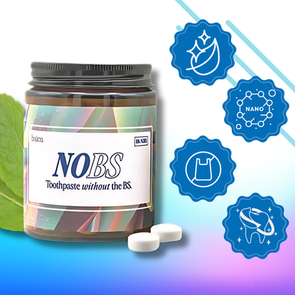 Mint Nobs Fluoride Toothpaste with Natural Mint Flavor for Fresh Breath and Cavity Protection