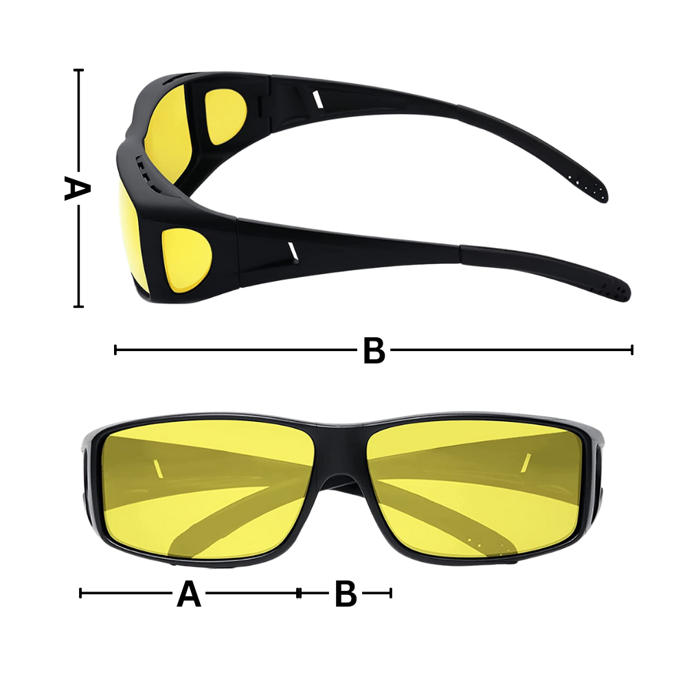 Night Driving Glasses | Polarized, Glare-Reducing & Enhanced Night Vision Clarity for Safer Nighttime Travel