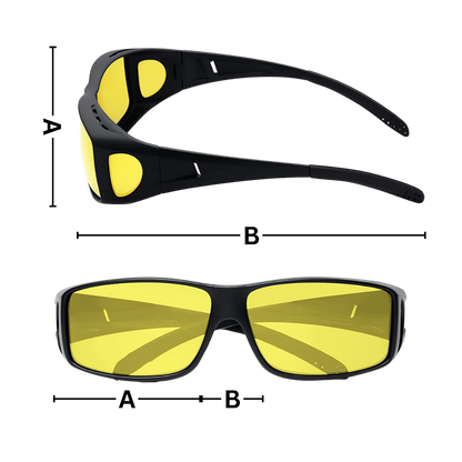 Night Driving Glasses | Polarized, Glare-Reducing & Enhanced Night Vision Clarity for Safer Nighttime Travel