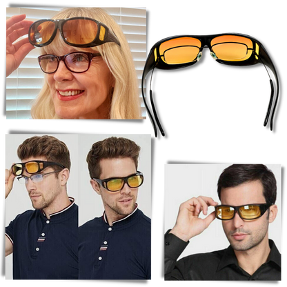 Night Driving Glasses | Polarized, Glare-Reducing & Enhanced Night Vision Clarity for Safer Nighttime Travel