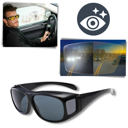 Night Driving Glasses | Polarized, Glare-Reducing & Enhanced Night Vision Clarity for Safer Nighttime Travel