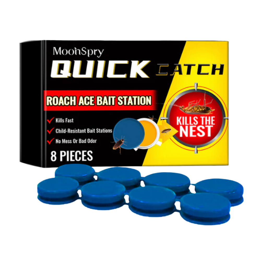 Odorless Cockroach Traps | Slow-Acting, Hands-Free Gel Bait for Hygienic Pest Control in Kitchens & Living Spaces