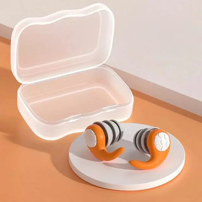Silicone Earplugs for Sleeping | Noise Cancelling, Comfortable Fit & Ideal for Travel, Studying & Noise-Sensitive Environments
