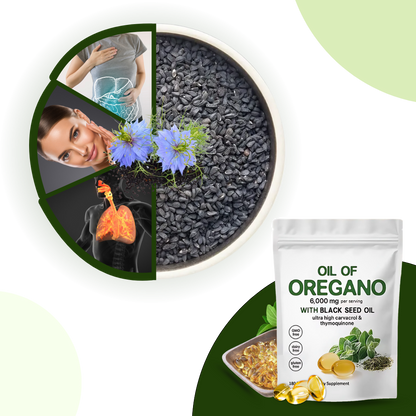 Oregano Immunity Softgels | Plant-Based, Fast Absorption & Convenient Daily Support for Respiratory Health and Overall Wellness