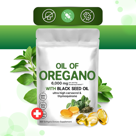 Oregano Immunity Softgels | Plant-Based, Fast Absorption & Convenient Daily Support for Respiratory Health and Overall Wellness