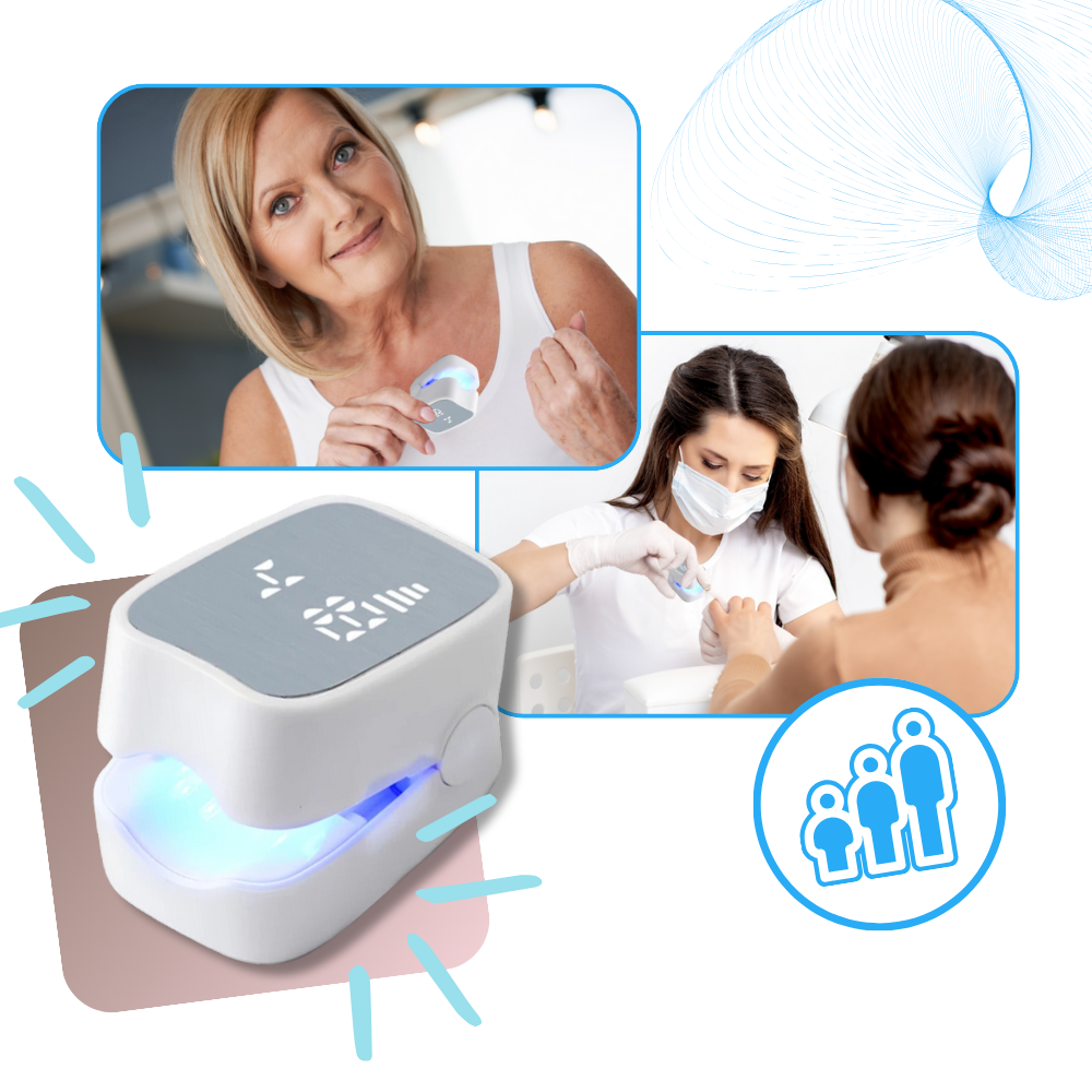 Effective Nail Fungus Treatment Device – Kills Toenail Fungus Instantly with Dual-Laser Technology for Nail Health at Home