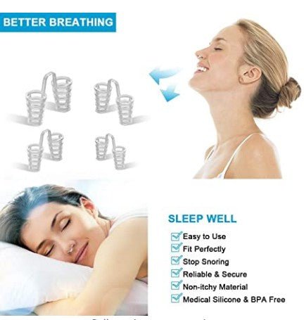 Nasal Dilator for Snoring Relief | Medical-Grade Silicone for Better Sleep & Easy Breathing at Night
