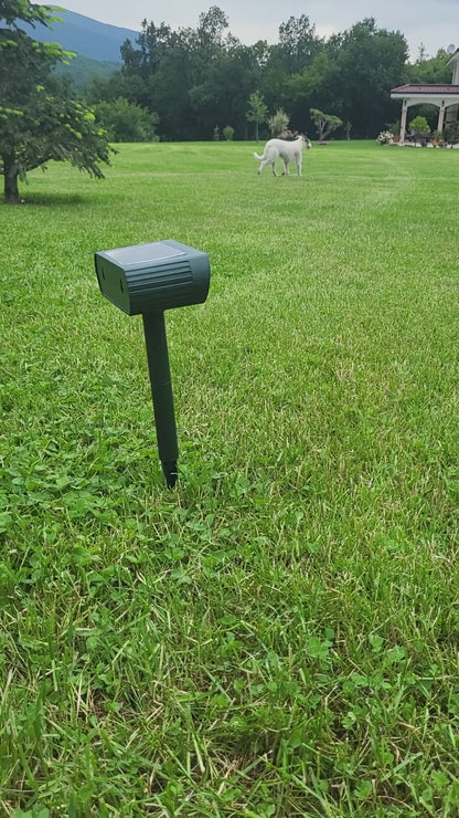 Ultrasonic Pest Repeller | Solar Powered, Long Range & Effective for Gardens and Outdoor Spaces