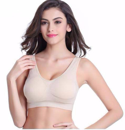Seamless Comfort Bra for Women - Improved Fit Wireless Supportive Underwear for Everyday Wear