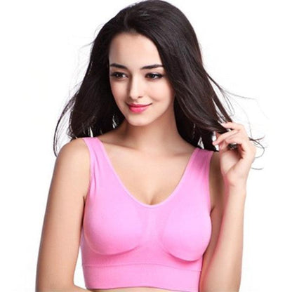 Seamless Comfort Bra for Women - Improved Fit Wireless Supportive Underwear for Everyday Wear