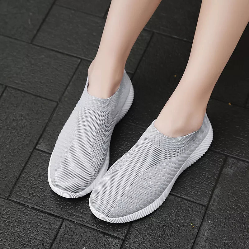 SupportEase™ Women’s Orthopedic Shoes Slip-On Trainers | Lightweight, Breathable & Supportive for Running, Walking & Everyday Wear