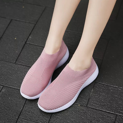 SupportEase™ Women’s Orthopedic Shoes Slip-On Trainers | Lightweight, Breathable & Supportive for Running, Walking & Everyday Wear