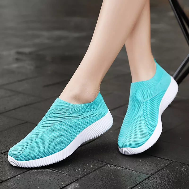 SupportEase™ Women’s Orthopedic Shoes Slip-On Trainers | Lightweight, Breathable & Supportive for Running, Walking & Everyday Wear