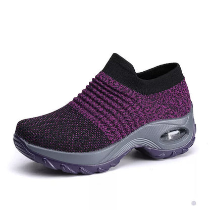 CushionStep™ Women's Slip-On Orthopedic Shoes | Air Cushion Comfort, Breathable Mesh & Non-Slip Sole for Everyday Wear and Active Lifestyle
