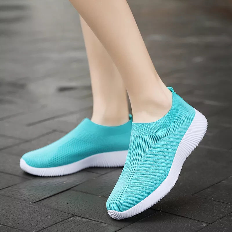 SupportEase™ Women’s Orthopedic Shoes Slip-On Trainers | Lightweight, Breathable & Supportive for Running, Walking & Everyday Wear