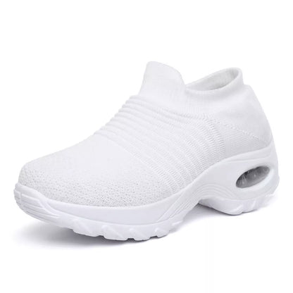 CushionStep™ Women's Slip-On Orthopedic Shoes | Air Cushion Comfort, Breathable Mesh & Non-Slip Sole for Everyday Wear and Active Lifestyle