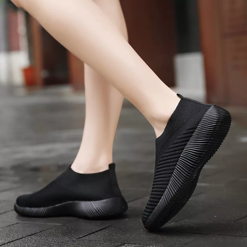 SupportEase™ Women’s Orthopedic Shoes Slip-On Trainers | Lightweight, Breathable & Supportive for Running, Walking & Everyday Wear