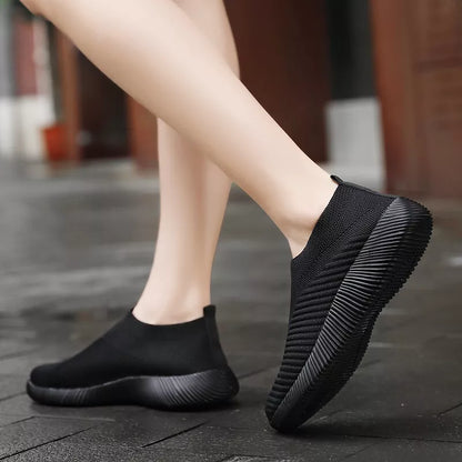 SupportEase™ Women’s Orthopedic Shoes Slip-On Trainers | Lightweight, Breathable & Supportive for Running, Walking & Everyday Wear