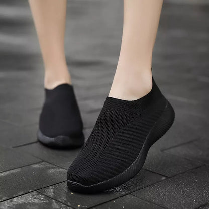 SupportEase™ Women’s Orthopedic Shoes Slip-On Trainers | Lightweight, Breathable & Supportive for Running, Walking & Everyday Wear