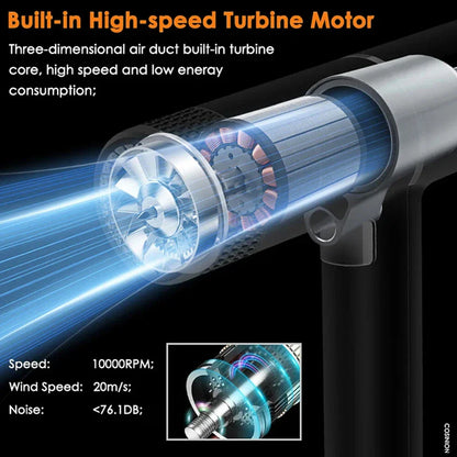 Professional Supersonic Hair Dryer | 700W, Frizz-Free Ceramic Technology & Adjustable Heat for Salon-Quality Results for Blow Dry