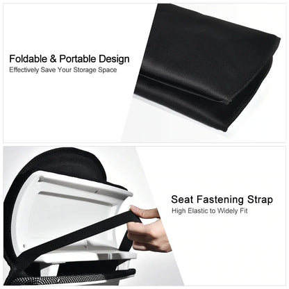8-Mode Massage Chair Pad | Heated Back & Neck Cushion for Car and Home Use
